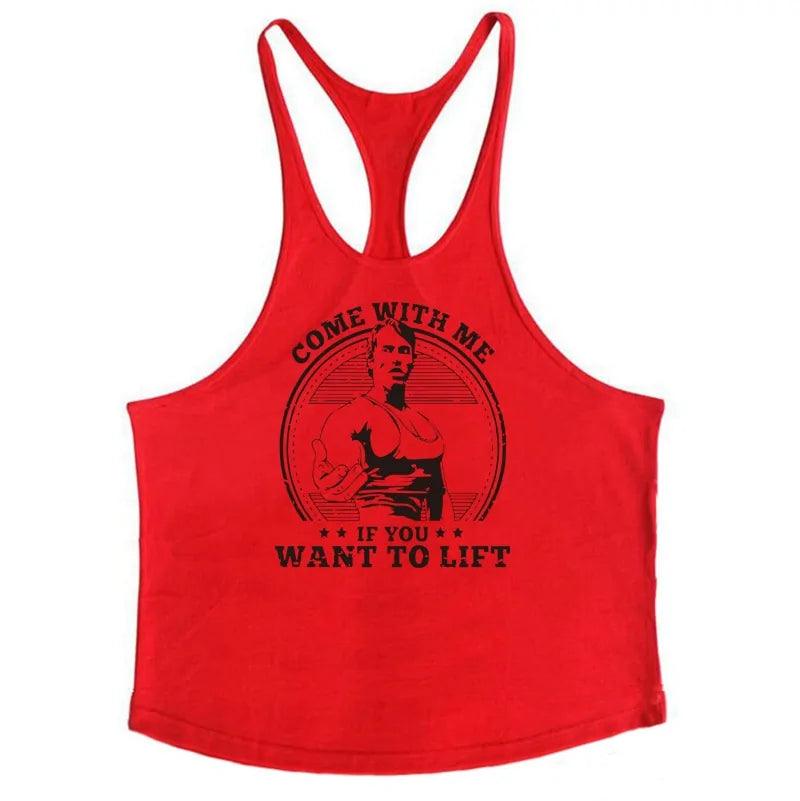 Bodybuilding Stringer Tank Top for Men - fullshopping