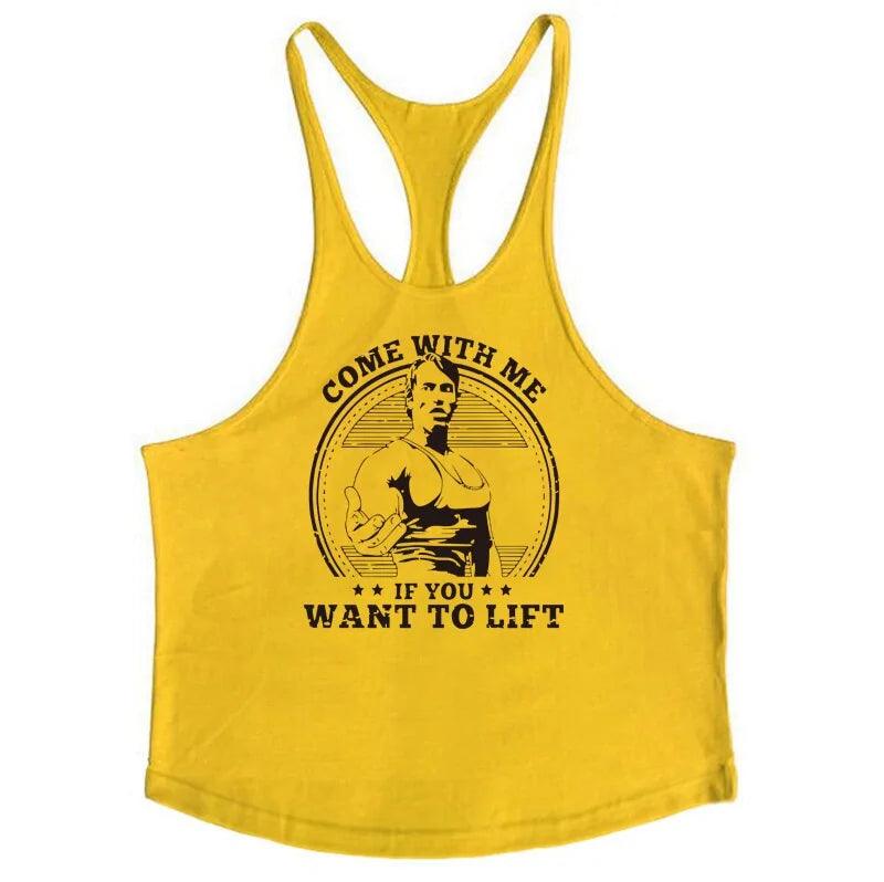 Bodybuilding Stringer Tank Top for Men - fullshopping