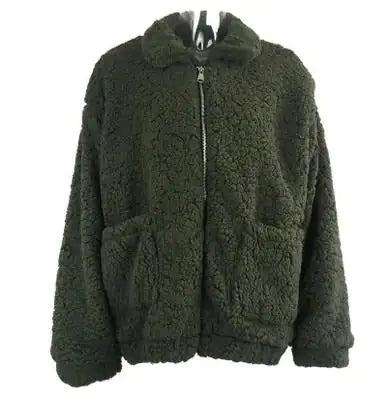 Oversized Faux Fur Jacket