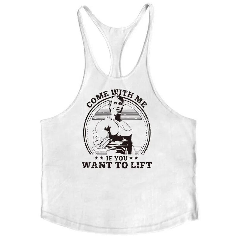 Bodybuilding Stringer Tank Top for Men - fullshopping