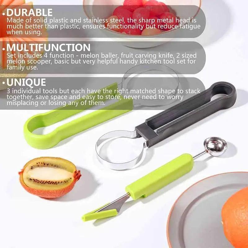 4 in 1 Fruit Carving Knife Cutter - fullshopping