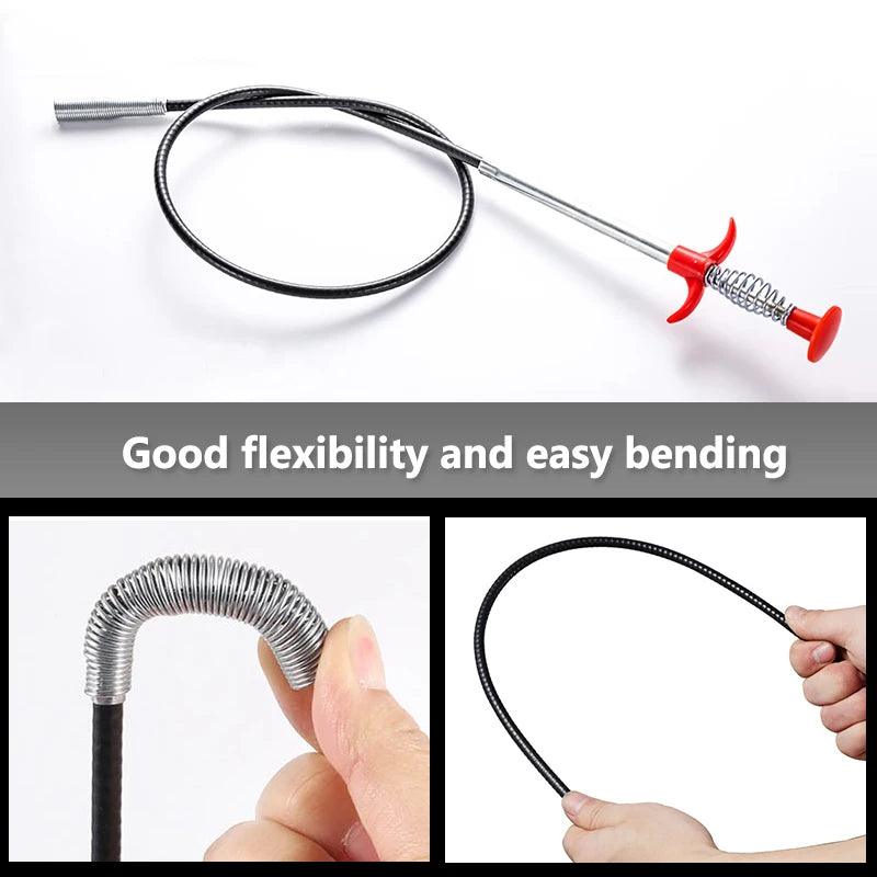 60cm Spring Pipe Dredging Tool - fullshopping