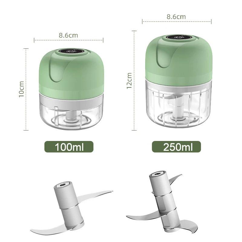 Mini Electric Garlic Chopper - fullshopping