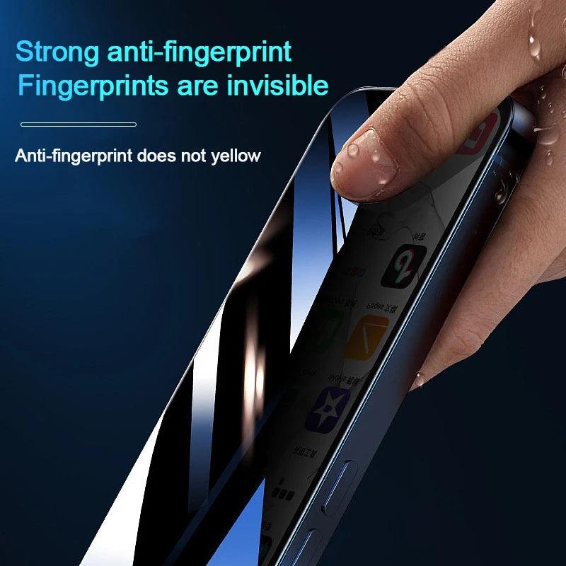 Anti-spy Tempered Glass for iPhone - fullshopping