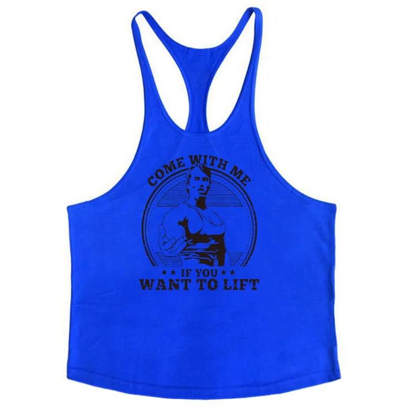 Bodybuilding Stringer Tank Top for Men - fullshopping