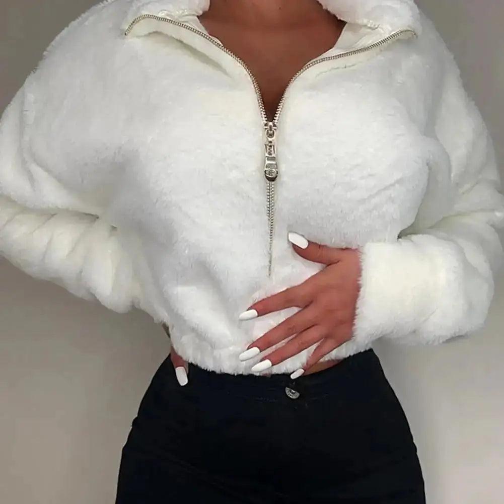 Fuzzy Luxe Pullover - fullshopping