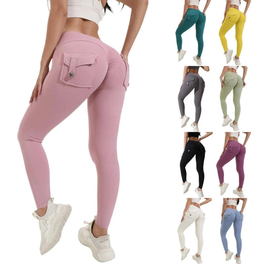 Butt Lifting Cargo Leggings - fullshopping